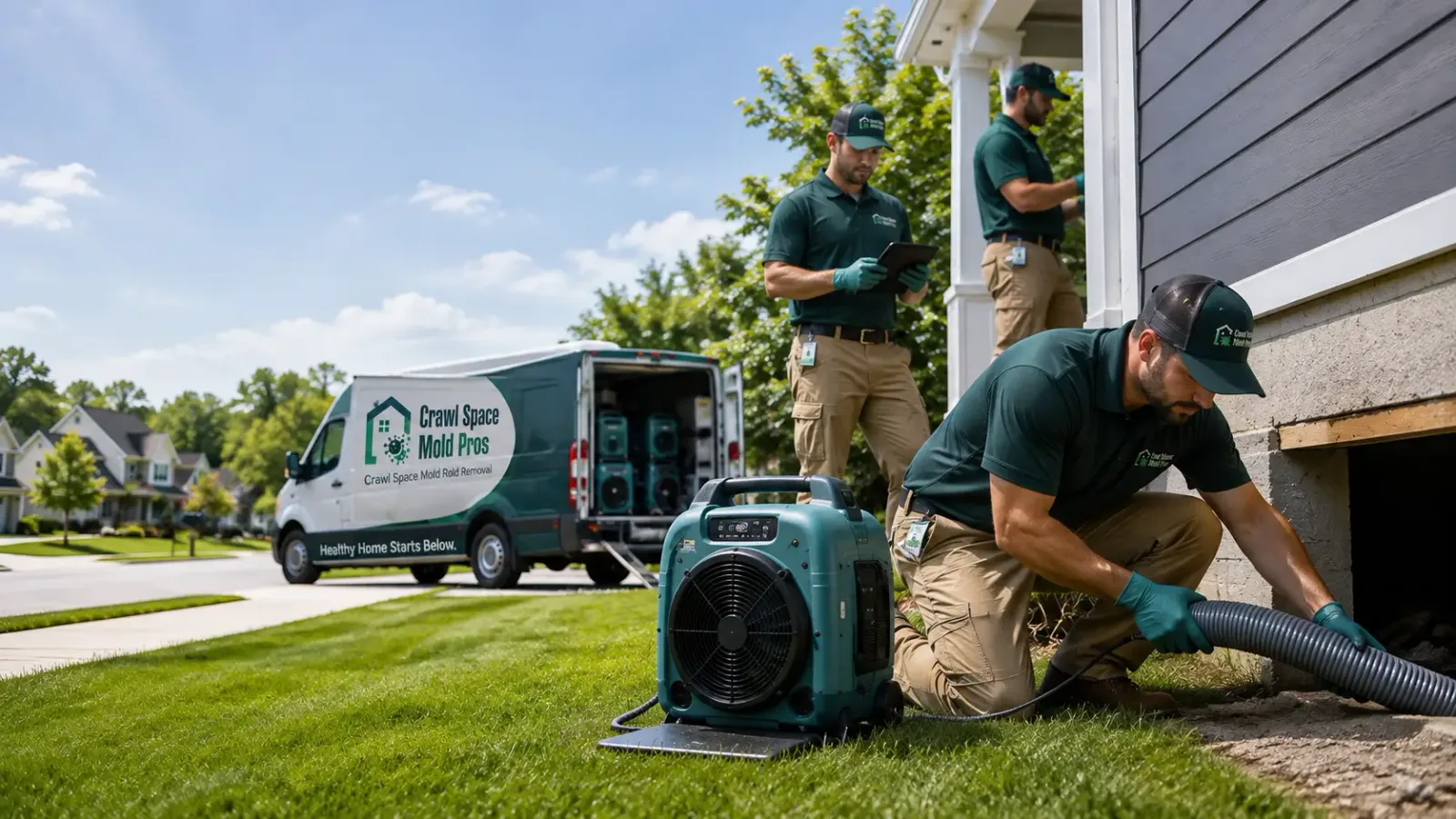 Crawl Space Mold Removal in Skaneateles, NY